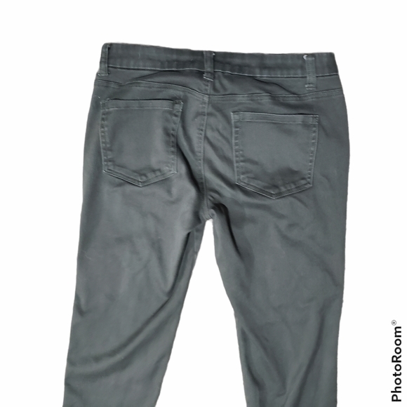 SPOONJEANS Green Skinny W Gold Zippersss - Picture 5 of 13